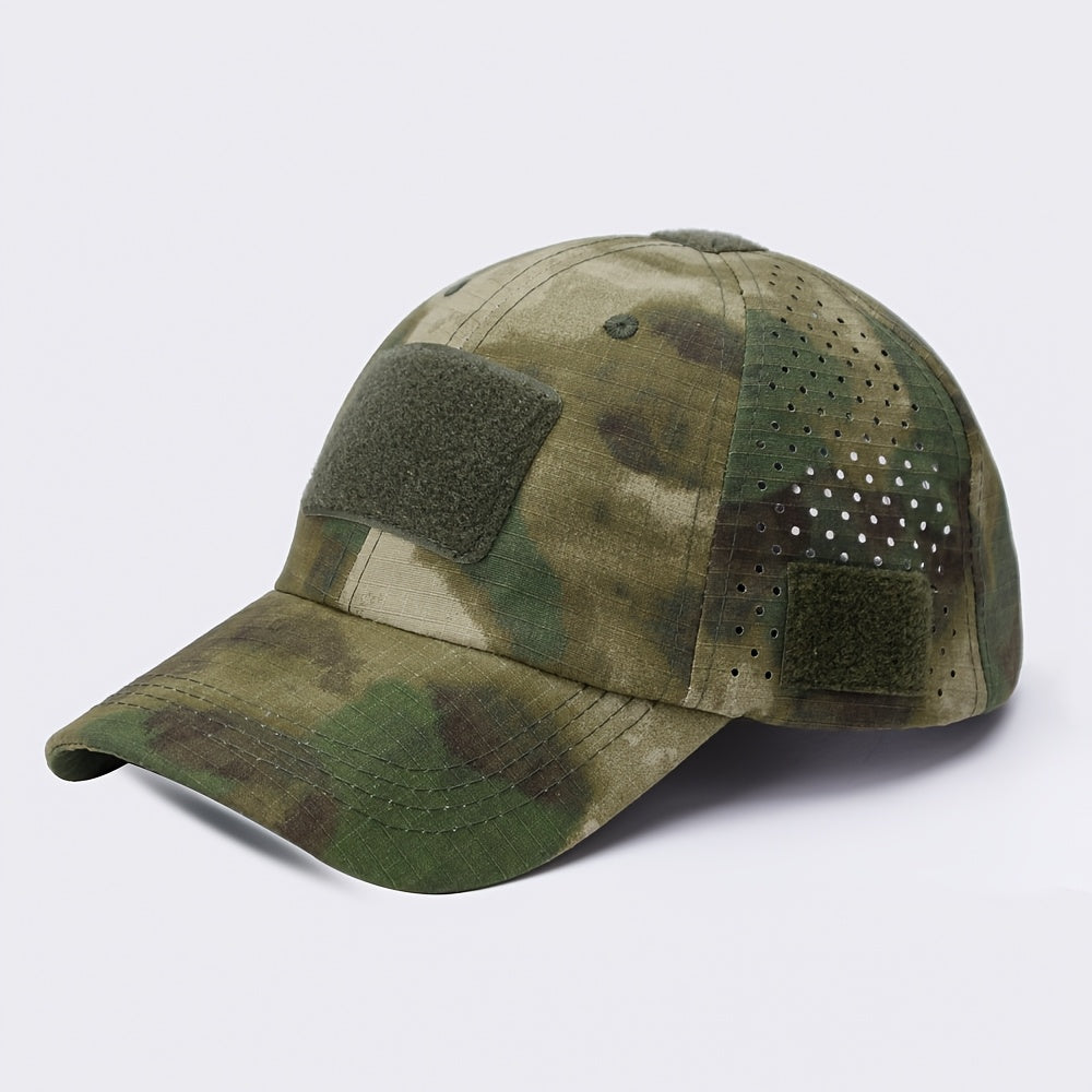 Heren Camouflage Pet - Ademend - Brillenhouder - UV-Bescherming