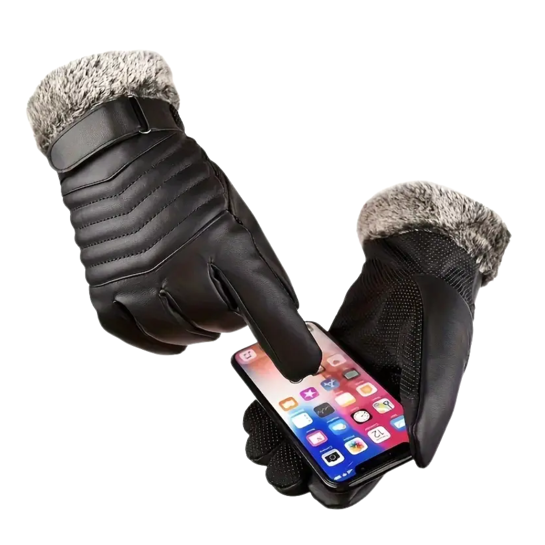 Heren Fleece Handschoenen – Gevoerd & Touchscreen – Winter
