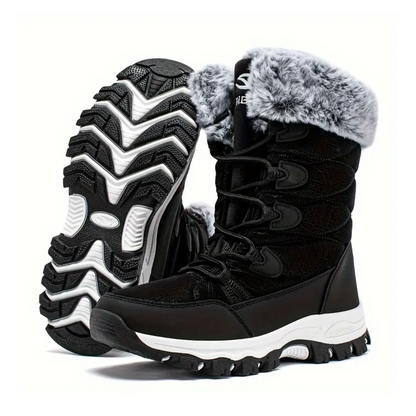 Dames Winter Snowboots – Warme Voering – Halfhoge Stijl