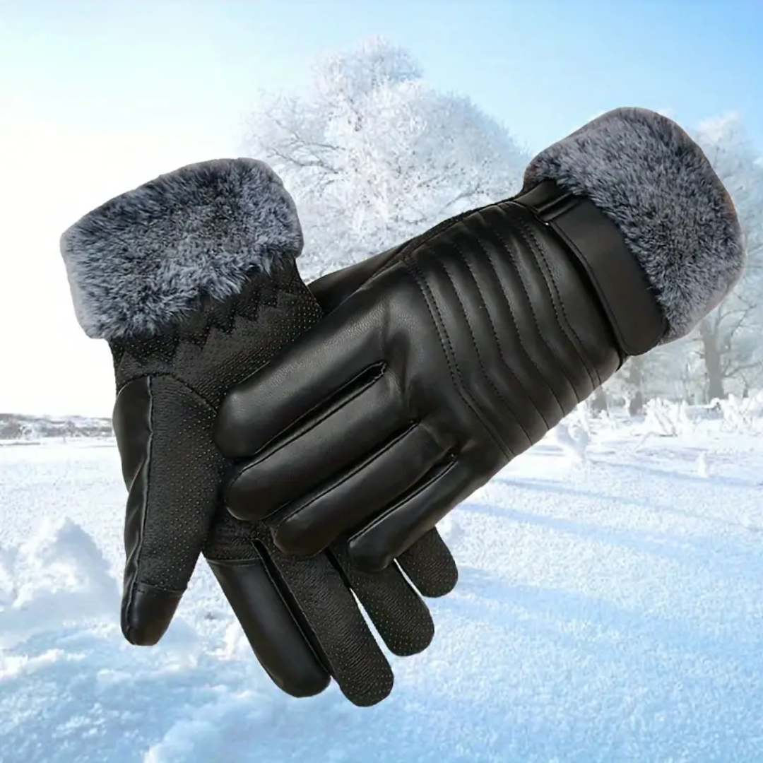 Heren Fleece Handschoenen – Gevoerd & Touchscreen – Winter