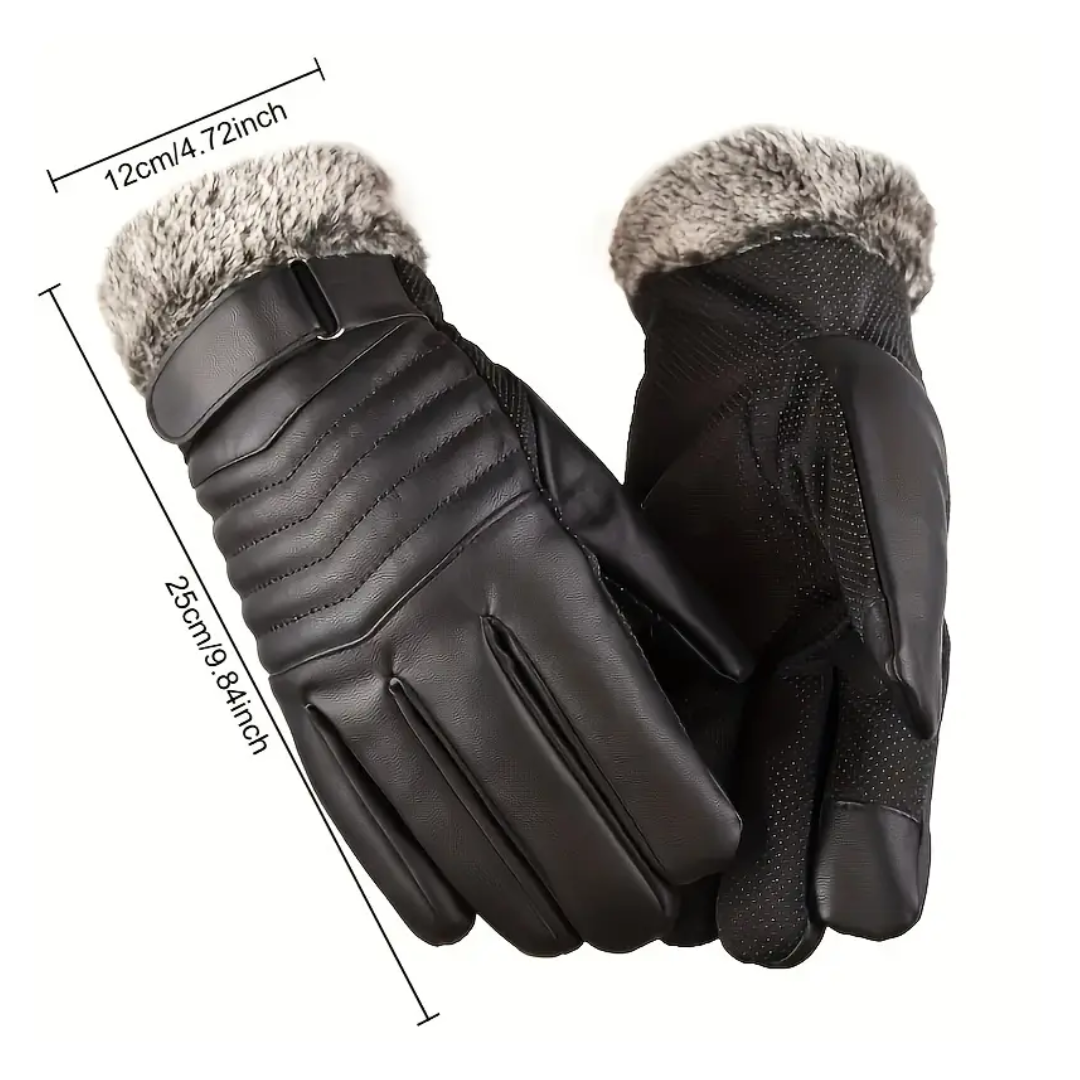 Heren Fleece Handschoenen – Gevoerd & Touchscreen – Winter
