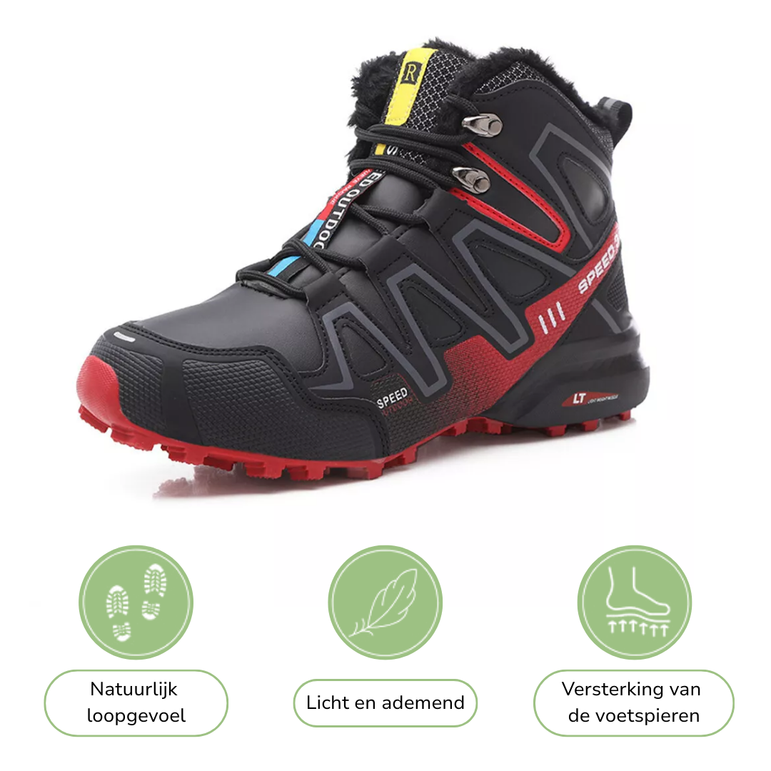 Heren Winter Outdoor wandelschoenen – Waterdicht & Warm Gevoerd