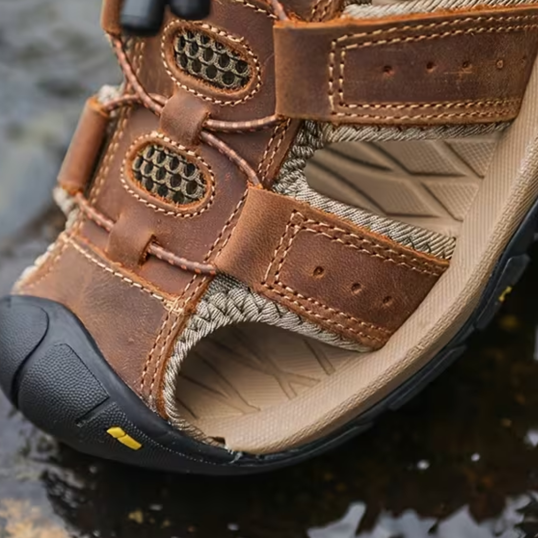Heren Outdoor Sandalen – Dichte Neus – Dempend