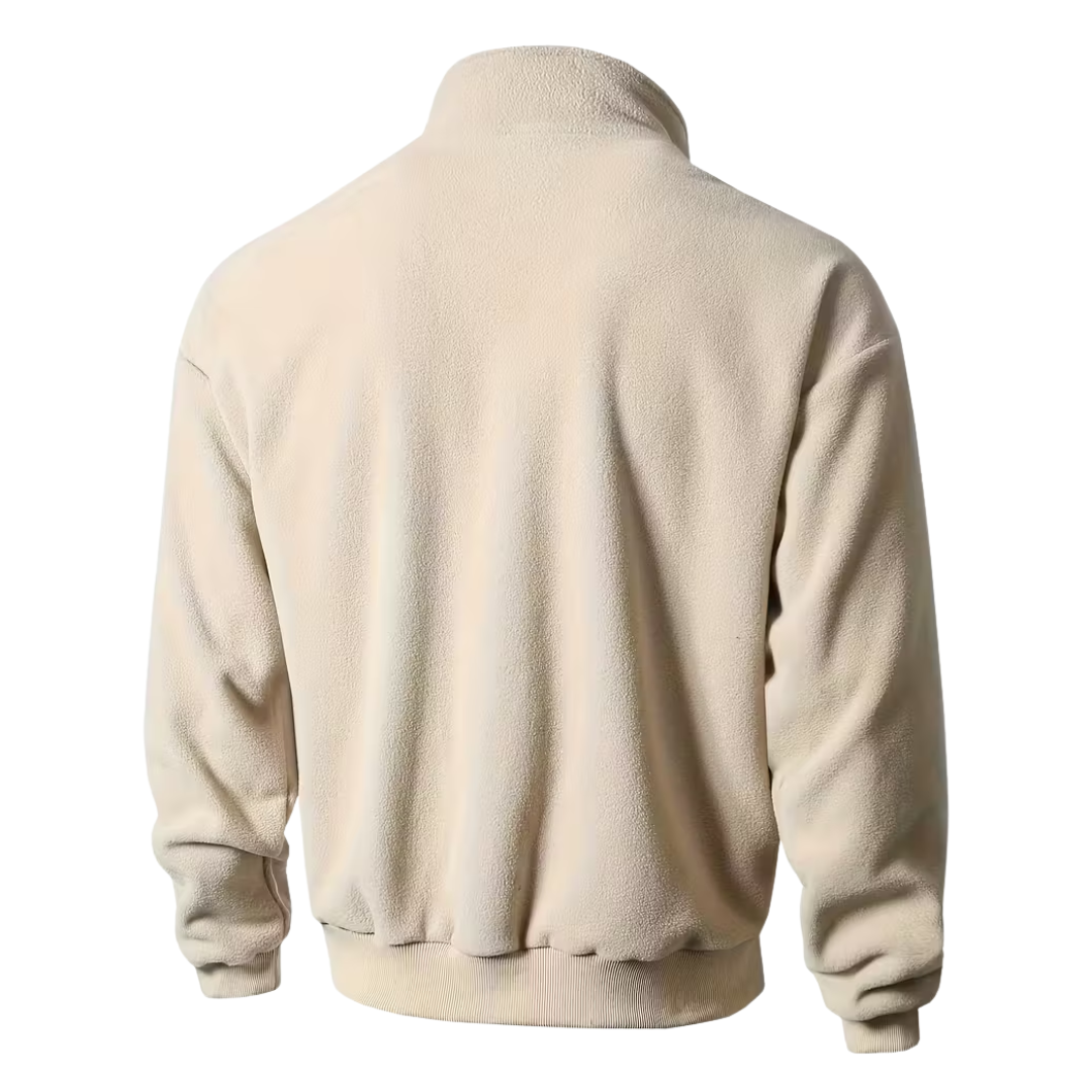 Heren Fleece Vest – Winter/Herfst – Opstaande Kraag