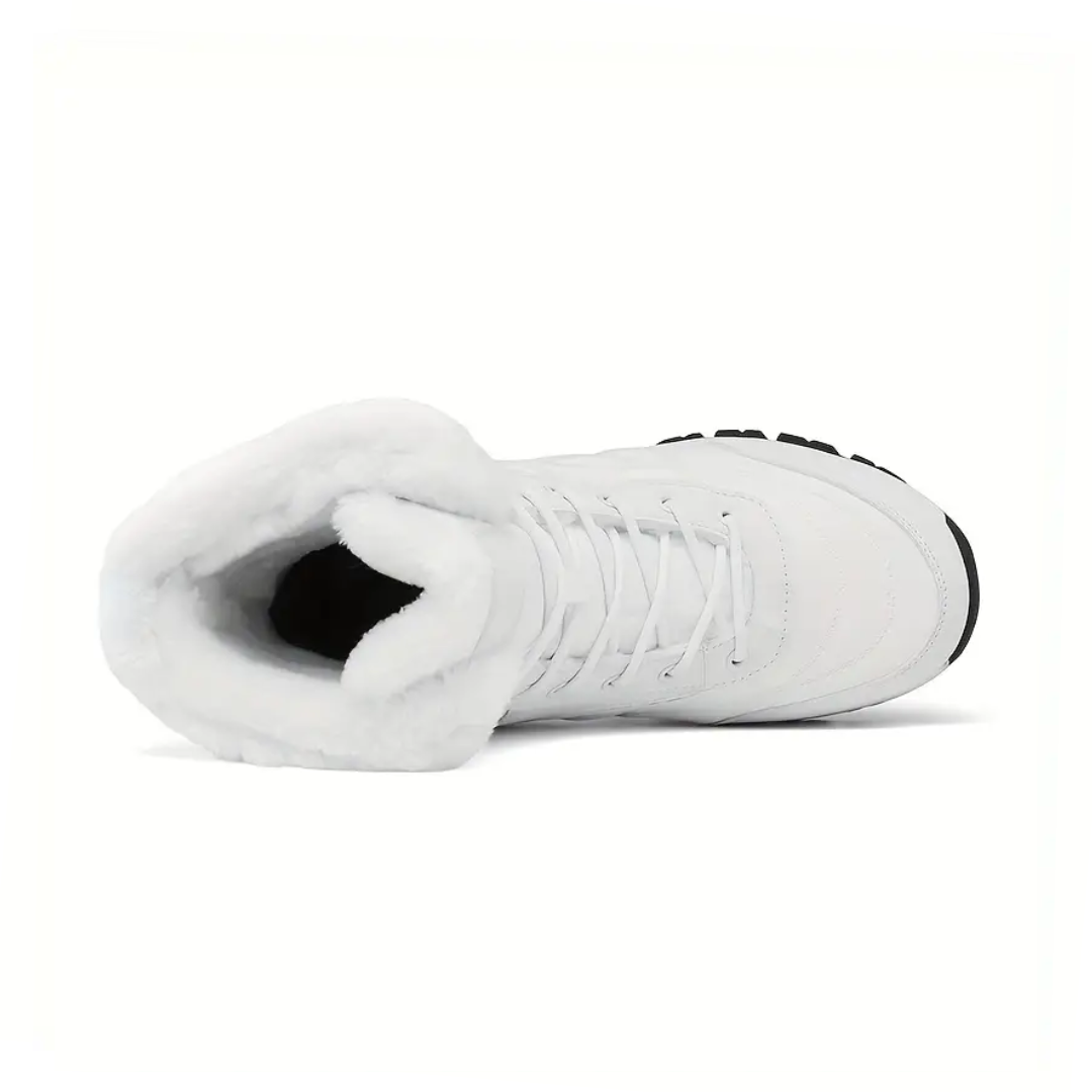 Heren Hoge Snowboots – Duurzaam met Warme Pluche Voering