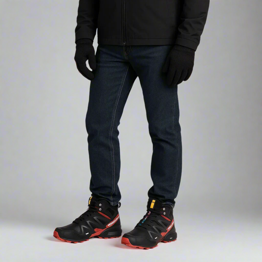 Heren Winter Outdoor wandelschoenen – Waterdicht & Warm Gevoerd