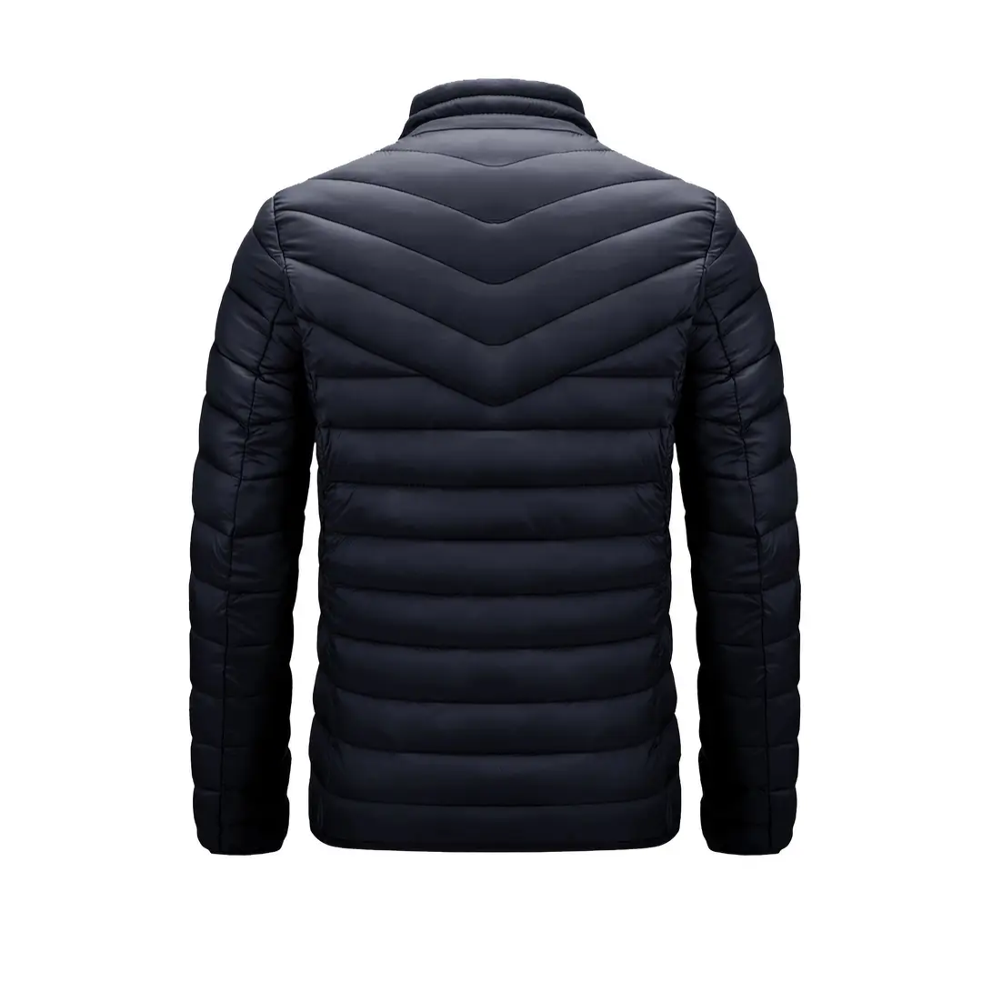 Heren Gewatteerd Jack – Warm & Winddicht – Herfst