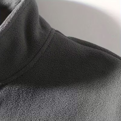 Heren Fleece Vest – Winter/Herfst – Opstaande Kraag