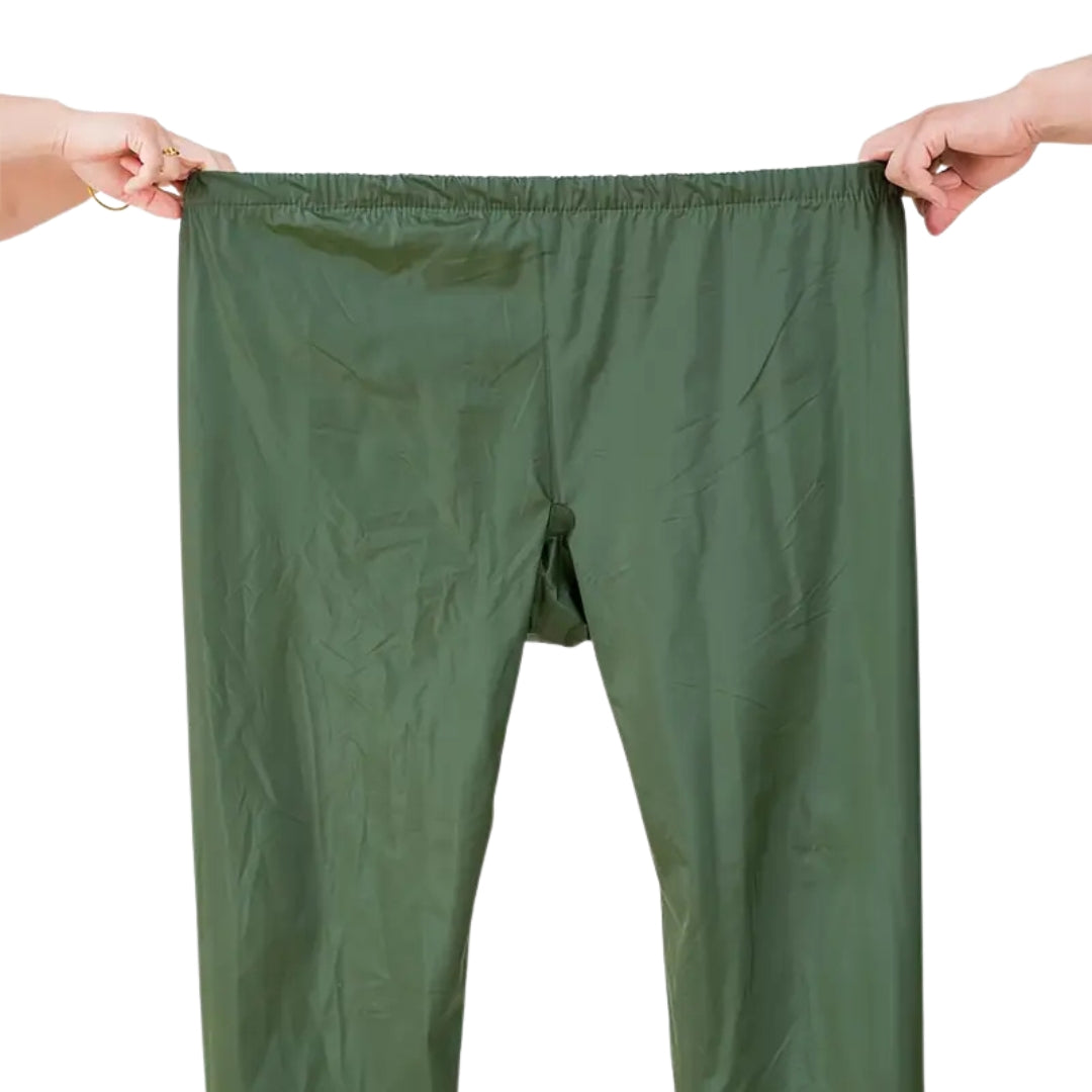 Heren Regenpak – Waterdichte Jas – Met Capuchon en Broek