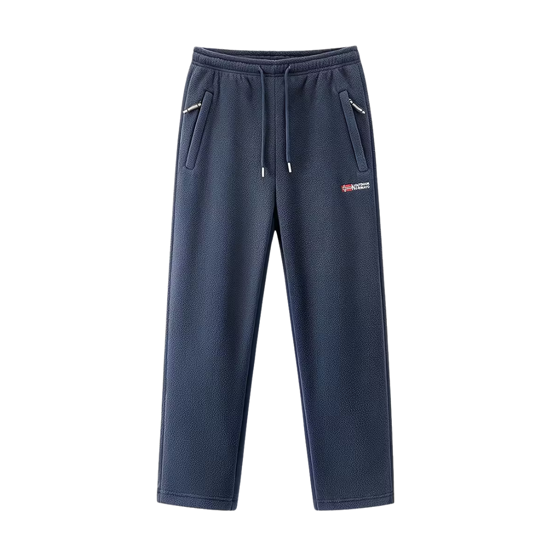 Unisex Gevoerde Winterbroek – Dubbele Voering – Outdoor Joggingbroek