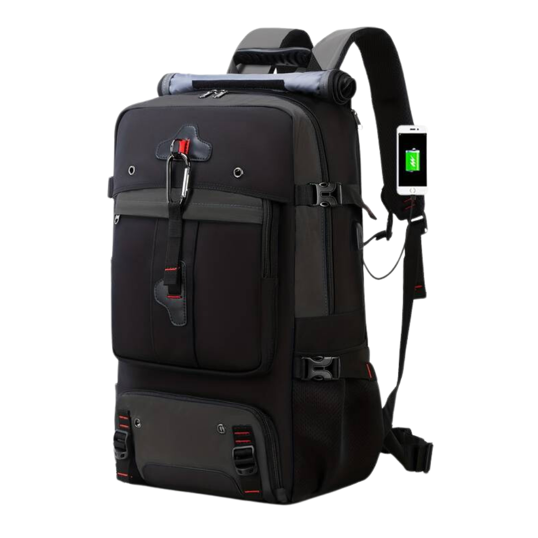 Outdoor Rugzak USB  - Waterdicht - 50L - OutdoorHavenNL