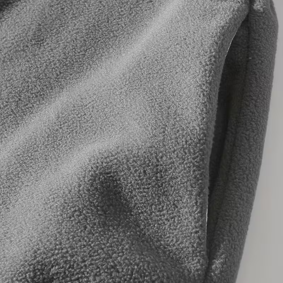Heren Fleece Vest – Winter/Herfst – Opstaande Kraag