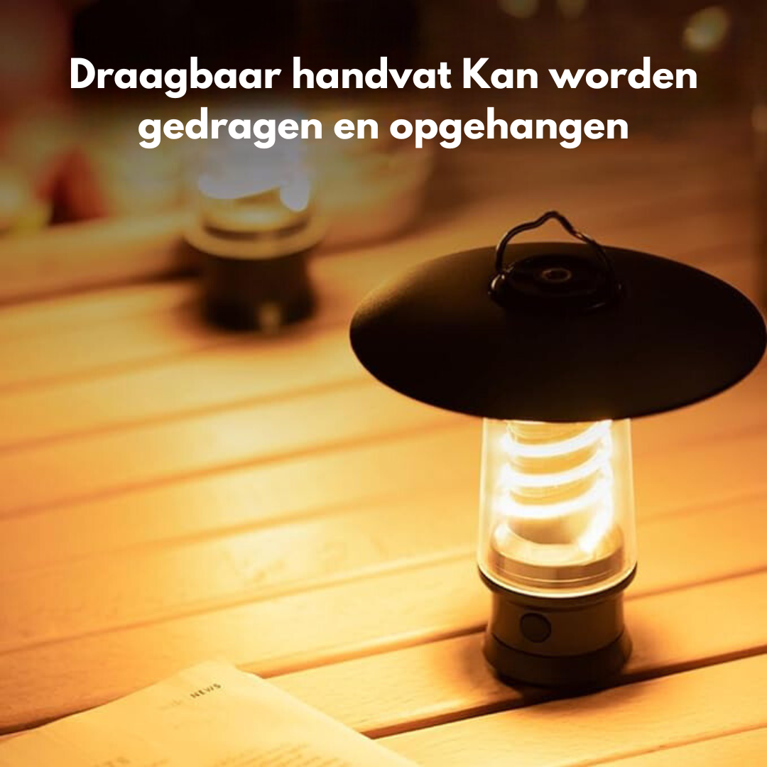 Multifunctionele Campinglamp - LED - OutdoorHavenNL