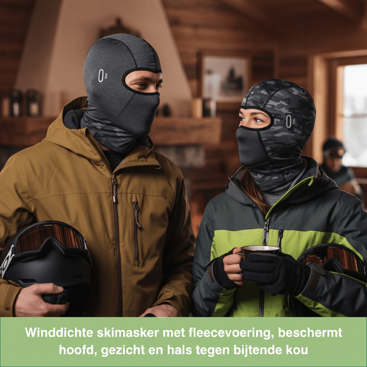 Bivakmuts Winddicht - Fleece Voering - Voor Fiets en Motor