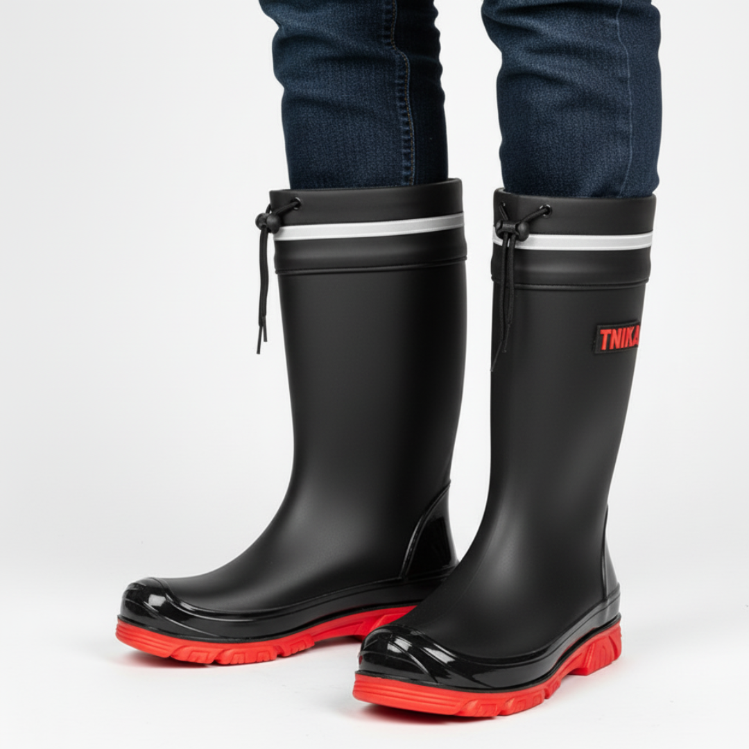 Kaplaarzen heren met hoge schacht, waterdicht