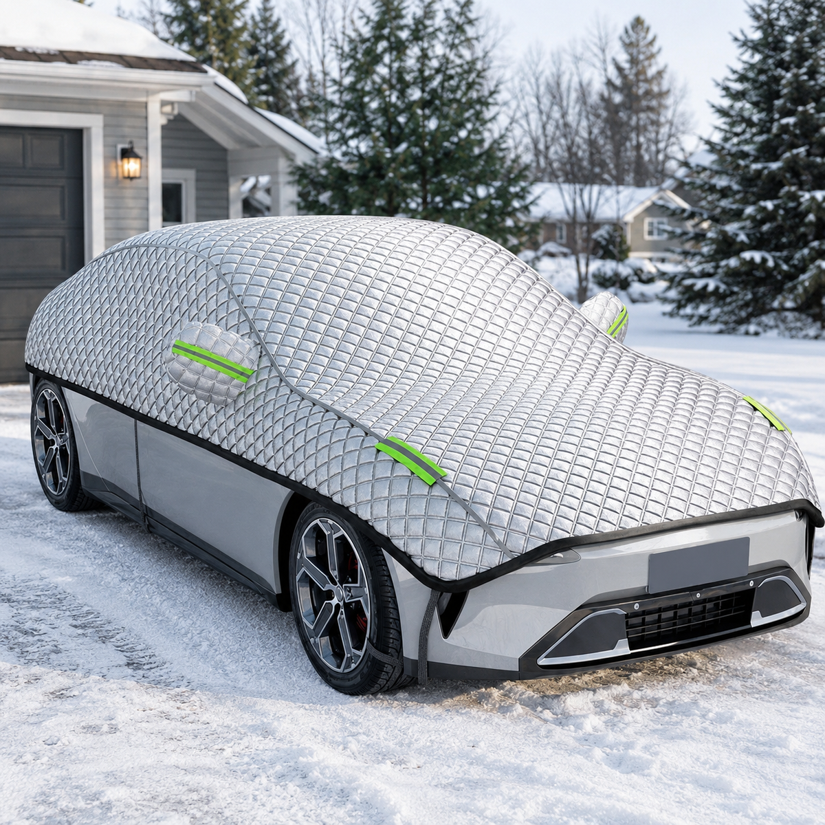 Autohoes Winter - Halfgarage - Waterdicht
