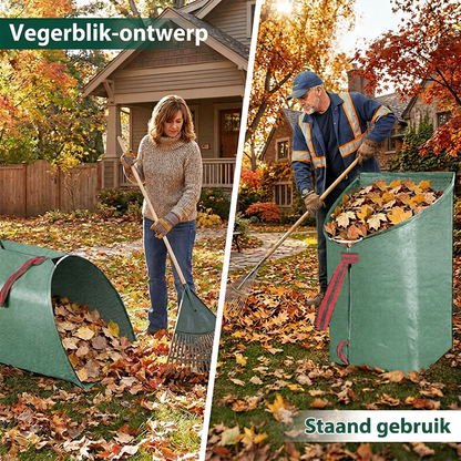 Bladverzamelaar - Opvouwbare Tuinafvalzak in Veegblik-Stijl