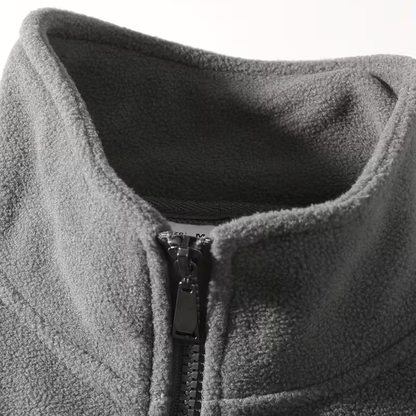Heren Fleece Vest – Winter/Herfst – Opstaande Kraag