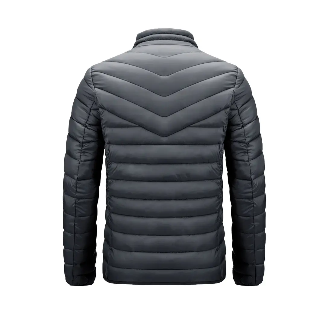 Heren Gewatteerd Jack – Warm & Winddicht – Herfst