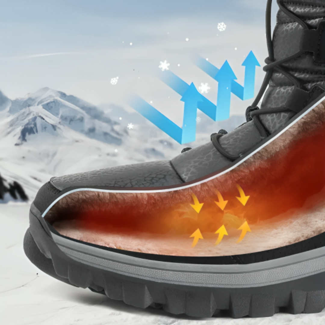 Snowboots Dames - Waterdicht Warm Gevoerd - Plateauzool