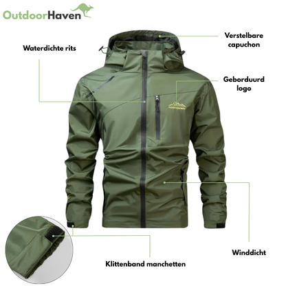 Heren Outdoor Jack - Winddicht & Lichtgewicht - Zomer