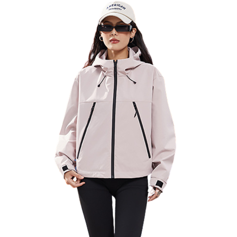 Regenjas dames waterdicht en ademend, kort model