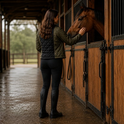 Regenlaarzen Dames Halfhoog - Waterdicht - PVC Instapper