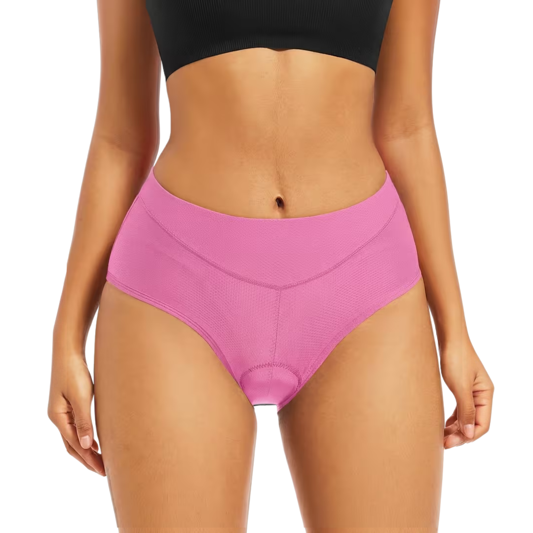 Dames Fiets Ondergoed met Padding - 4D Gel Zeem - Ademend