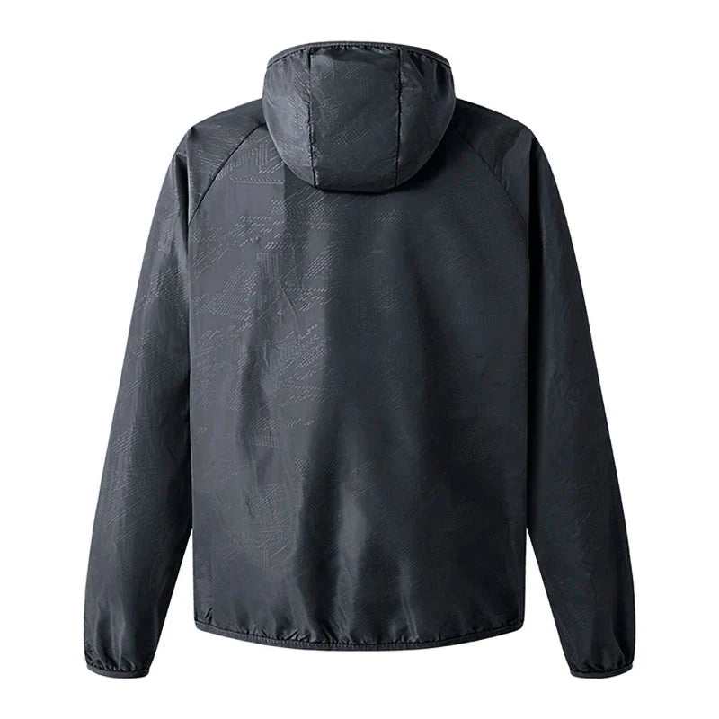 Dames windjack met capuchon, waterafstotend