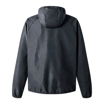 Dames windjack met capuchon, waterafstotend