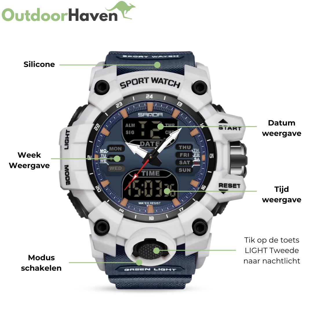 Outdoor Horloge - Man - OutdoorHavenNL