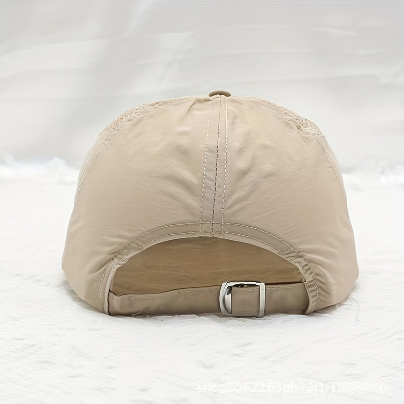 Heren Baseballcap - UV-Bescherming - Mesh Panelen