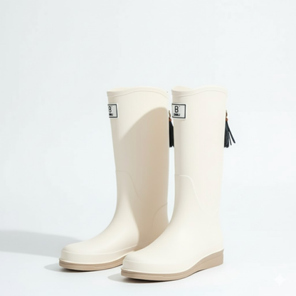 Regenlaarzen Dames Halfhoog - Waterdicht - PVC Instapper
