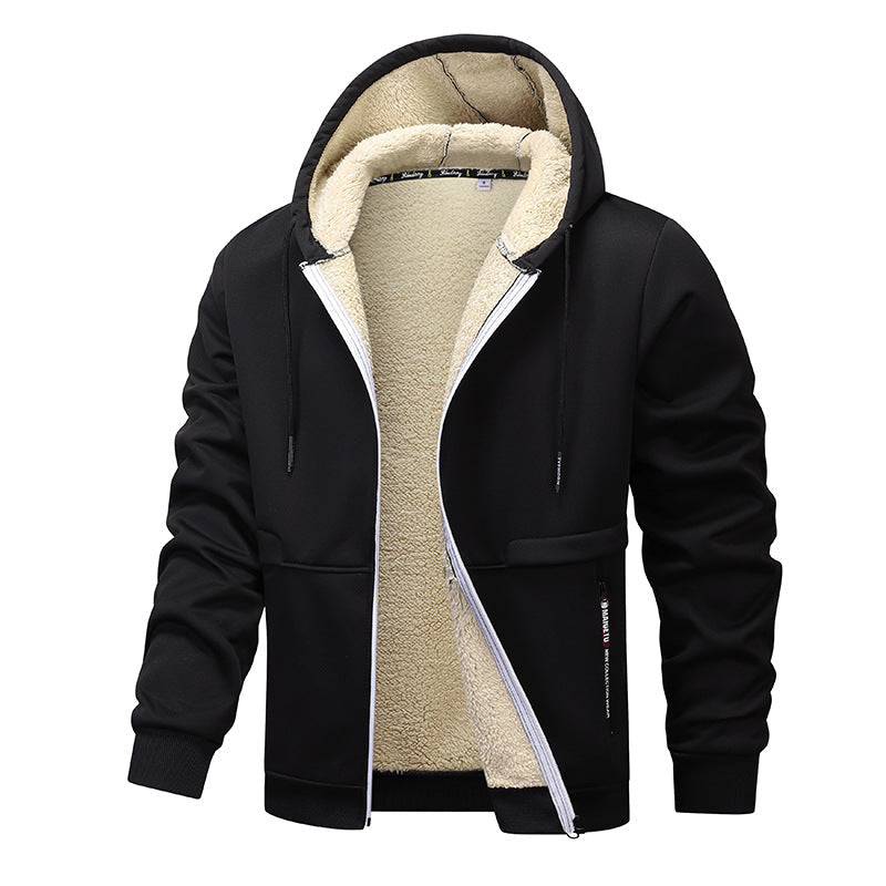 Hoodie met Rits Heren - Winddicht & Gevoerd - Diepe Zakken