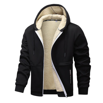 Hoodie met Rits Heren - Winddicht & Gevoerd - Diepe Zakken
