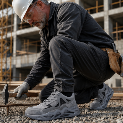 Werkschoenen Heren - Licht & Ademend - Antiperforatiezool