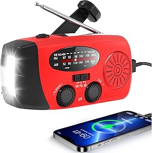 Noodradio - Radio, Powerbank, Zaklamp - #1 bij Noodgevallen