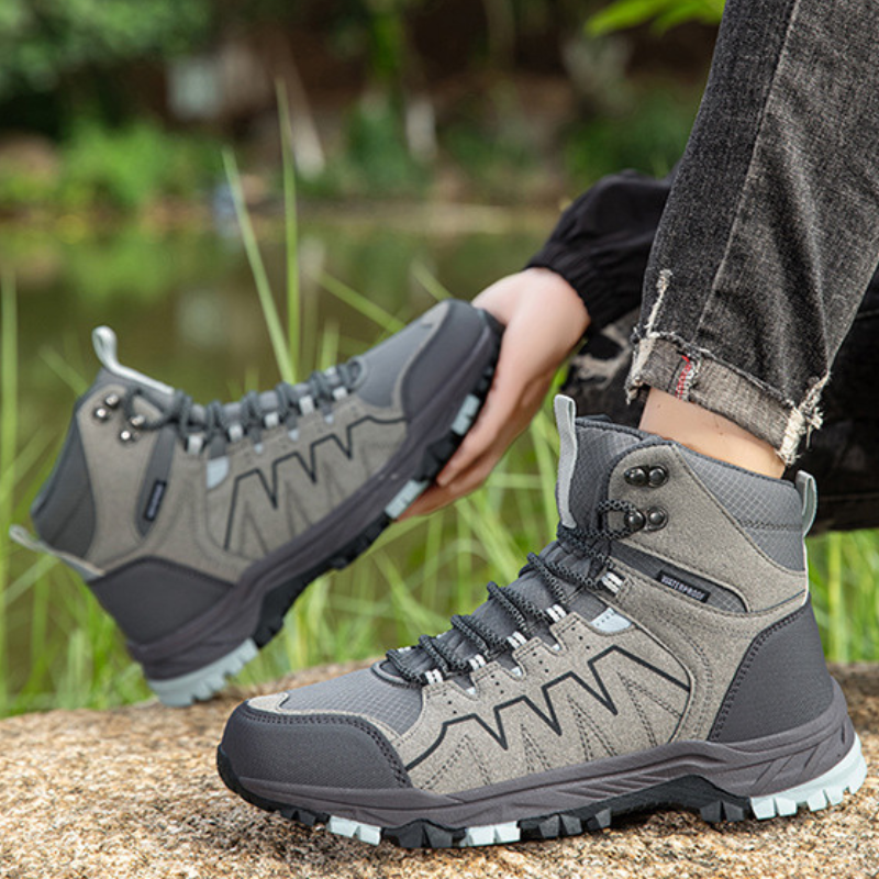 Wandelschoenen dames en heren enkelhoog waterafstotend