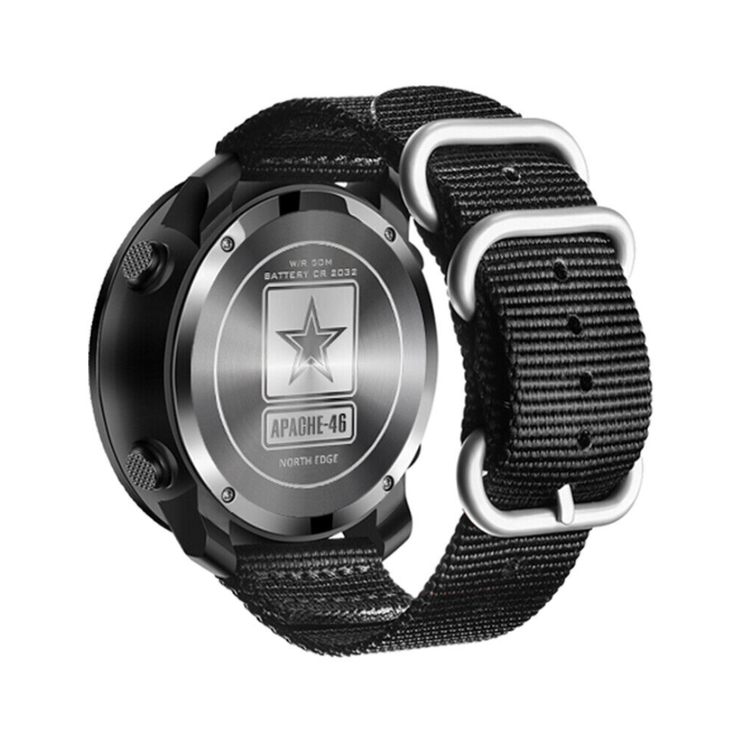 Outdoor Sport Horloge - Waterdicht 50M - Barometer & Kompas - OutdoorHavenNL