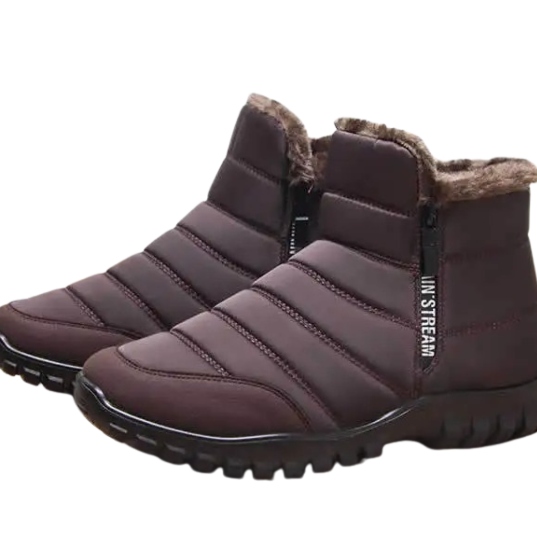 Snowboots Heren - Waterdicht met Zijrits