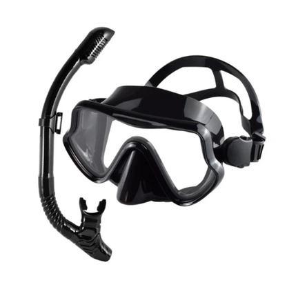 Snorkelset met Masker - 180° HD Zicht Gehard Glas - Lekvrij