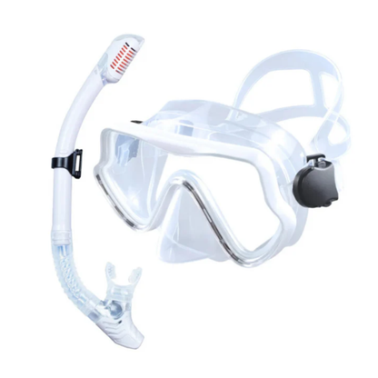 Snorkelset met Masker - 180° HD Zicht Gehard Glas - Lekvrij