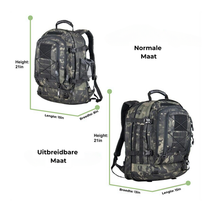 Militaire Rugzak - 50L - OutdoorHavenNL