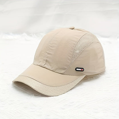 Heren Baseballcap - UV-Bescherming - Mesh Panelen