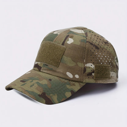 Heren Camouflage Pet - Ademend - Brillenhouder - UV-Bescherming