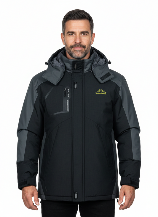 Gevoerde Outdoor Winter jas Heren – Waterdicht – Bestand tegen Stevige Kou