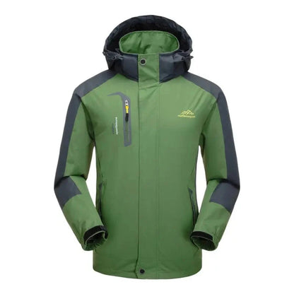 Regenjas voor heren met afneembare capuchon