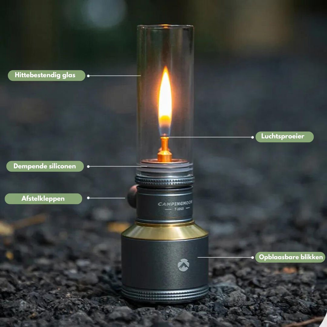 Gaslamp voor Outdoor Camping, Verlichting Tent Lamp Gaslamp voor Outdoor Camping, Verlichting Tent Lamp