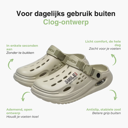 Heren Slip-On Clogs – Comfortabele Sandalen – Outdoor Instappers
