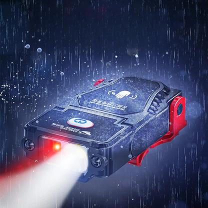 Hoofdlamp met Rood Licht & Bewegingssensor - Opsteekbaar op Pet - USB